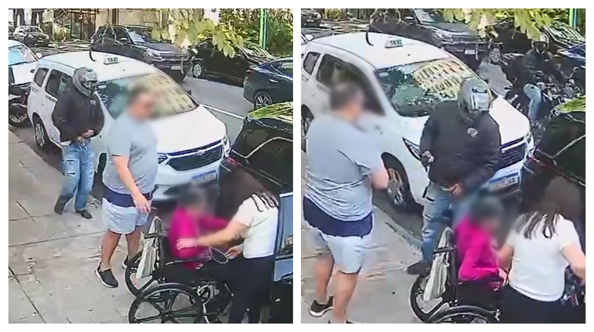 Mais assaltos praticados por motociclistas são flagrados em Perdizes; família com idosa cadeirante também é alvo