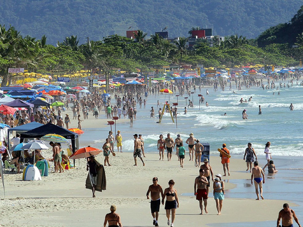 Quanto custa passar um dia na praia no litoral norte de SP? — Foto: Thales Stadler/AE