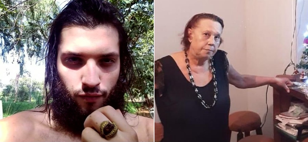 Guilherme &eacute; suspeito de espancar a m&atilde;e, Lourdes Otaviani, que morreu no hospital - Foto: Divulga&ccedil;&atilde;o 