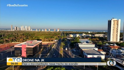 Veja o trânsito na Avenida JK na manhã desta quarta-feira (19)