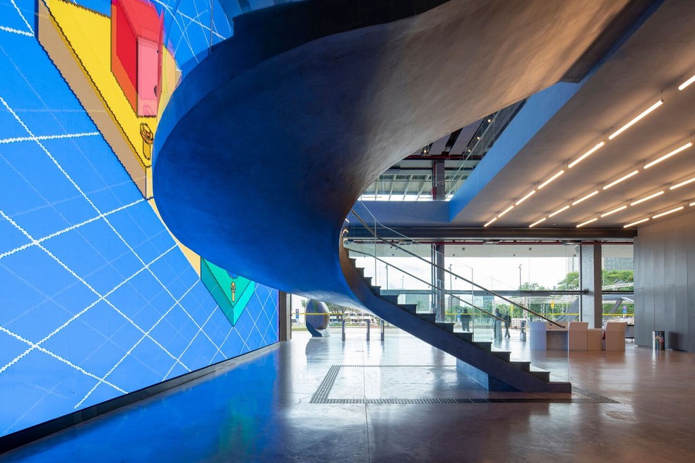 Museu do SESI LAB inova sendo 100% interativo. — Foto: Jomar Bragança
