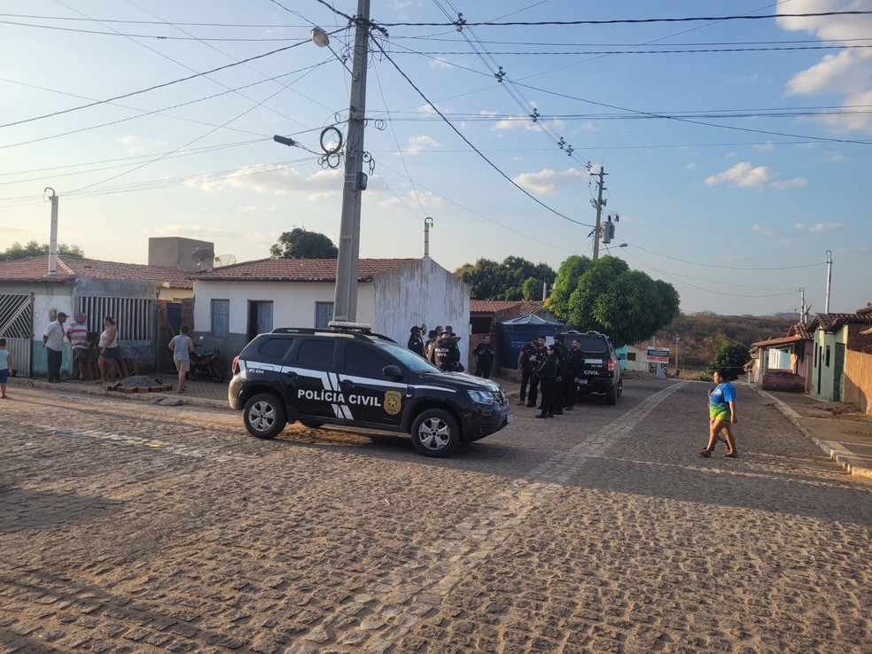 Cidade município João Dias (RN), interior do Rio Grande do Norte, investigação morte de prefeito — Foto: Flávio Soares/Inter TV Costa Branca