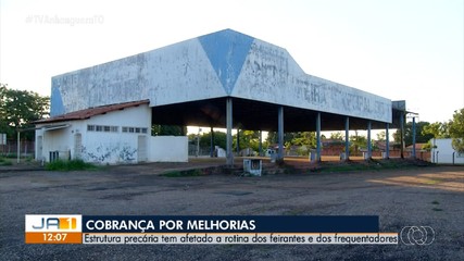 Vendedores cobram manutenção em feiras de Palmas