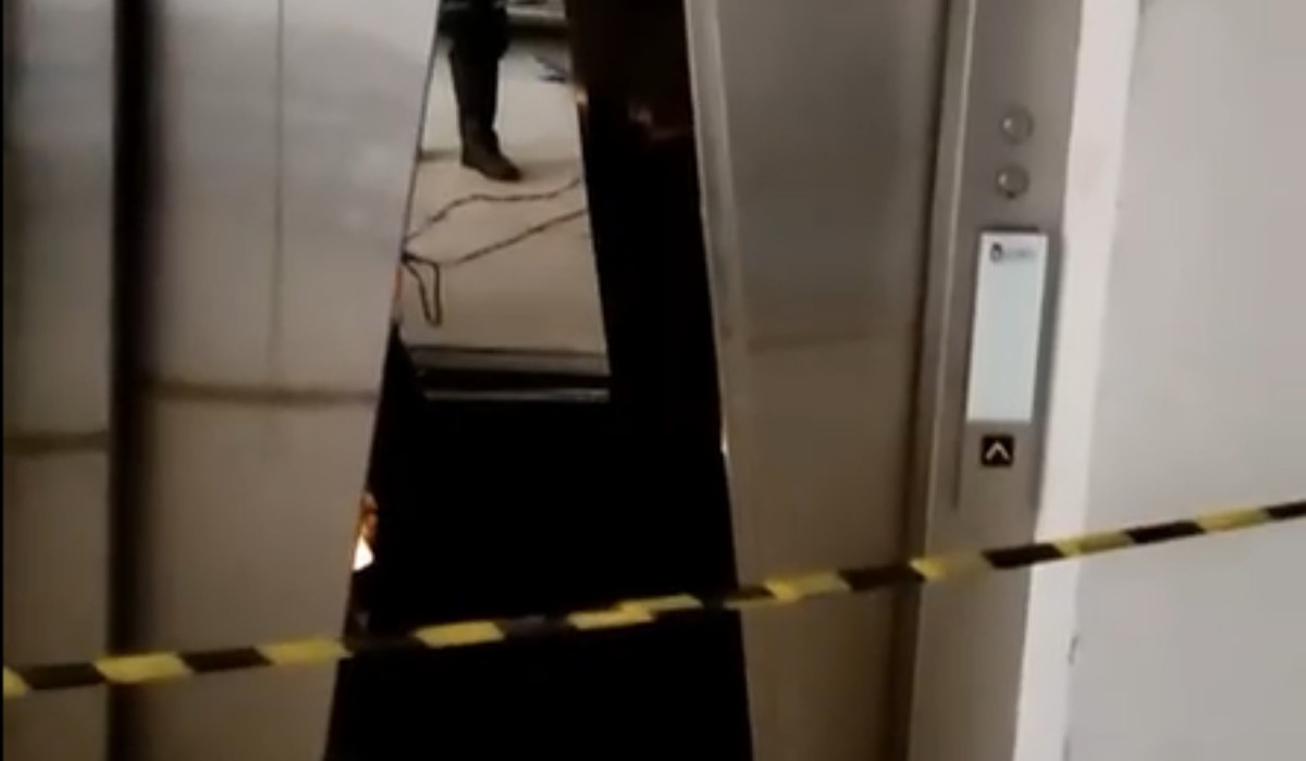 Elevador de clínica infantil despenca e deixa dois adultos e duas crianças feridos em Hortolândia