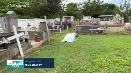 Corpo é abandonado dentro de cemitério no interior do Tocantins