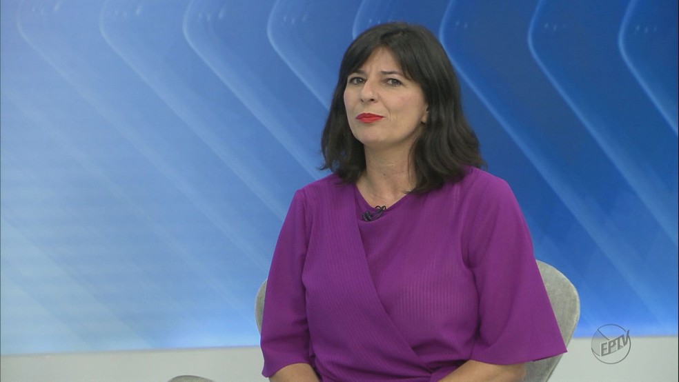 Silvia Ferraro, vereadora da Bancada Feminista do PSOL na Câmara Municipal de SP — Foto: Reprodução EPTV