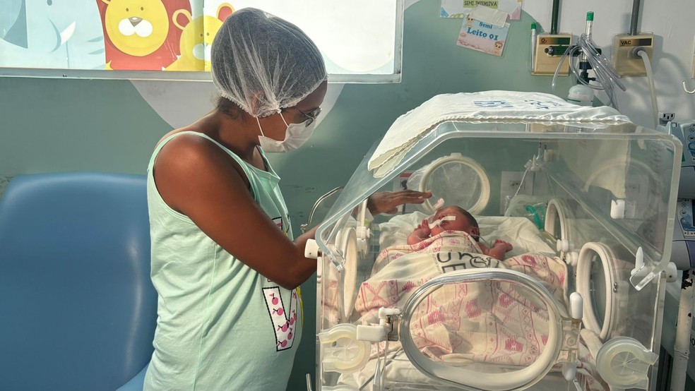 Primeiro nascimento em Campina Grande em 2026 — Foto: TV Cabo Branco