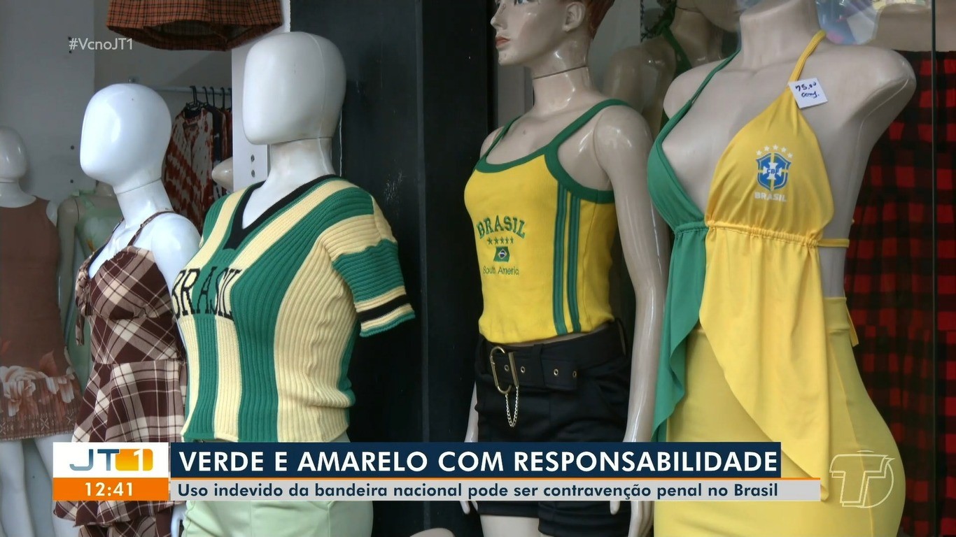 Uso da bandeira nacional na Copa do Mundo exige atenção para evitar infrações penais