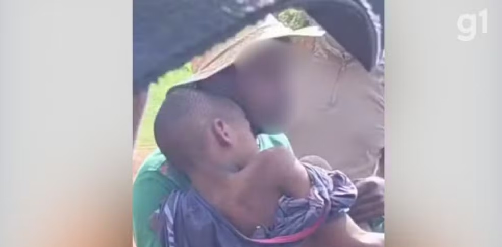 Menino de 8 anos foi encontrado na tarde desta quarta-feira (7), na zona rural de Bacabal. � Foto: Reprodu��o/TV Mirante