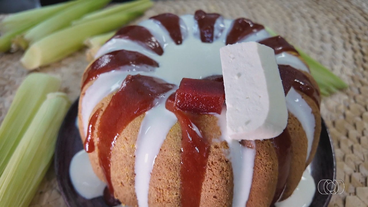 Bolo de milho com queijo e goiabada: Sabores do Campo ensina receita sem farinha de trigo