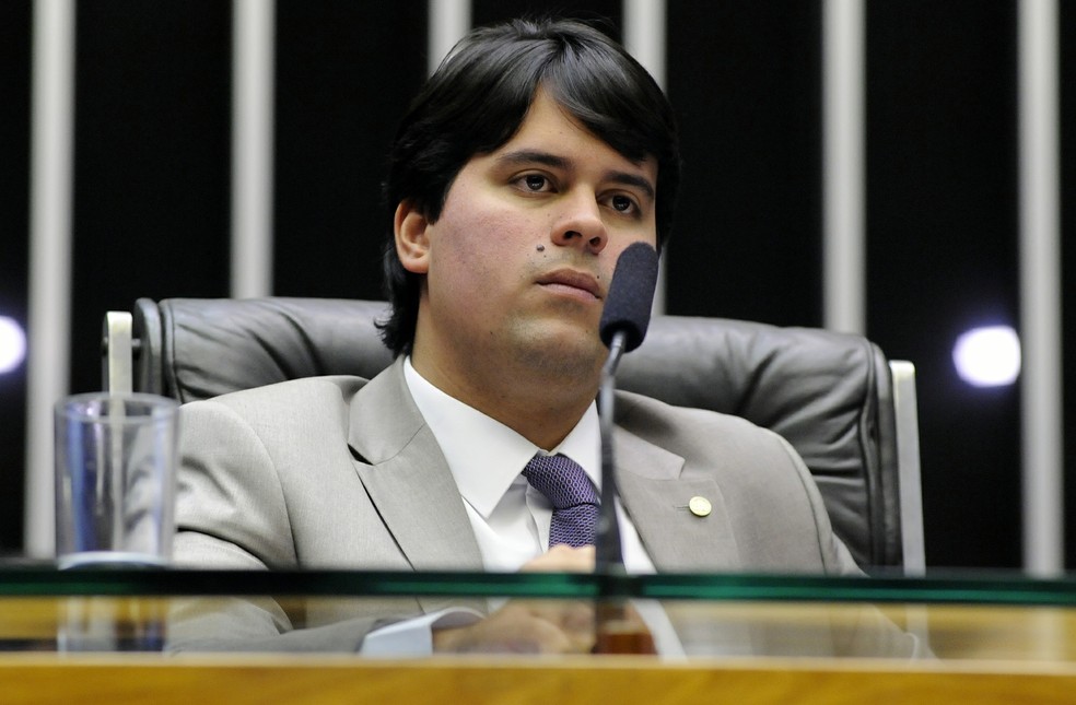 André Fufuca como presidente interino da Câmara — Foto: Luis Macedo/Câmara dos Deputados