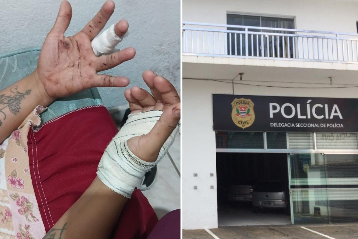 Homem esfaqueia e tenta estrangular ex no interior de SP; vítima tinha medida protetiva