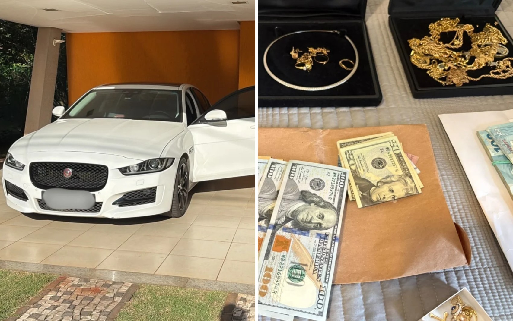 Operação mira empresários suspeitos de fraudar R$ 743 milhões, apreende dinheiro e carro de luxo 