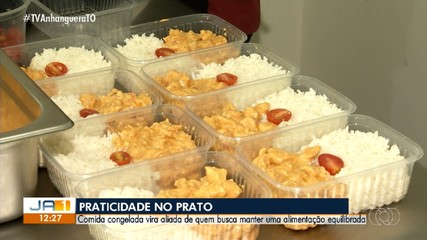 Comida congelada vira aliada de quem busca manter alimentação equilibrada