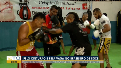 Atletas da Palmas sobem no ringue no Open Boxe Gurupi