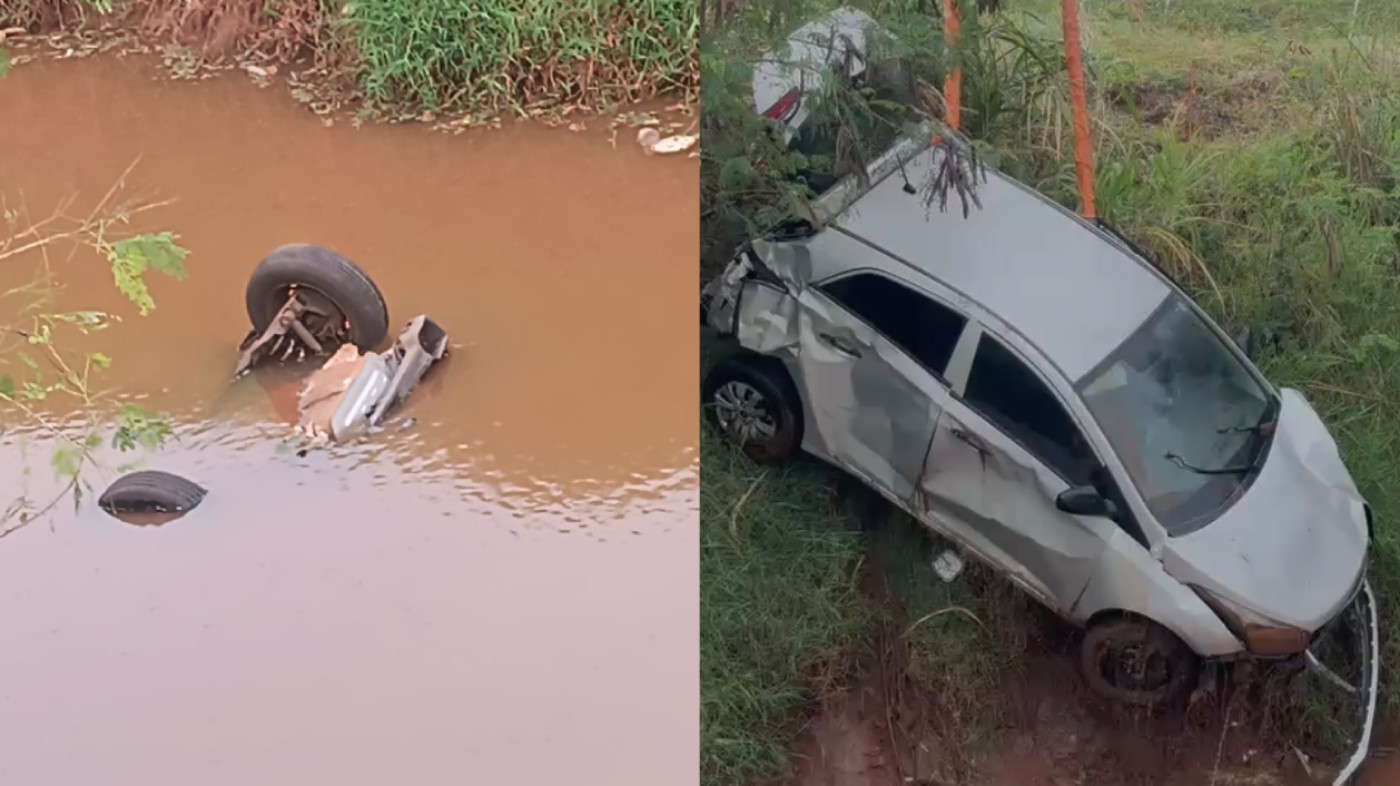 Tragédia em Mandaguaçu: Três Mulheres Mortas Após Carro Cair em Córrego