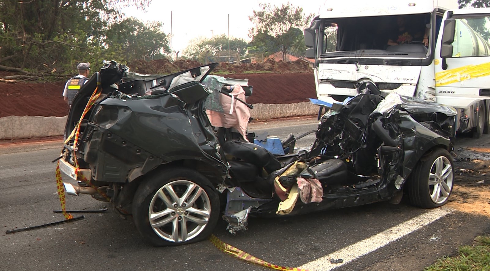 Quem era o motorista que morreu ao bater de frente com carreta na Rodovia Zeferino Vaz, em Paulínia