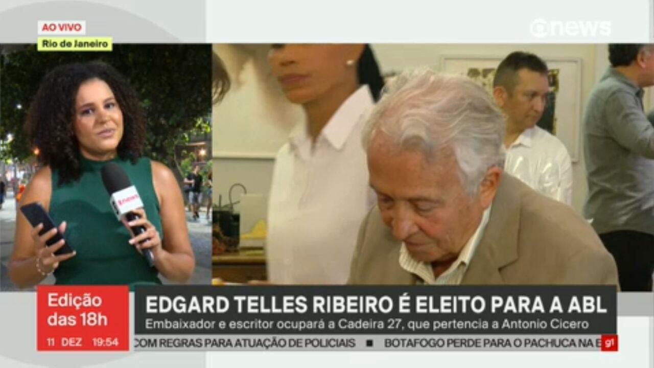 Edgard Telles Ribeiro é eleito para a Academia Brasileira de Letras