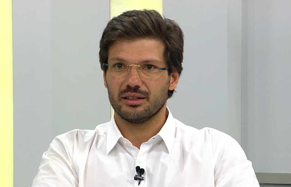 Tiago Amaral (PSD), eleito prefeito de Londrina (PR) — Foto: Reprodução/RPC