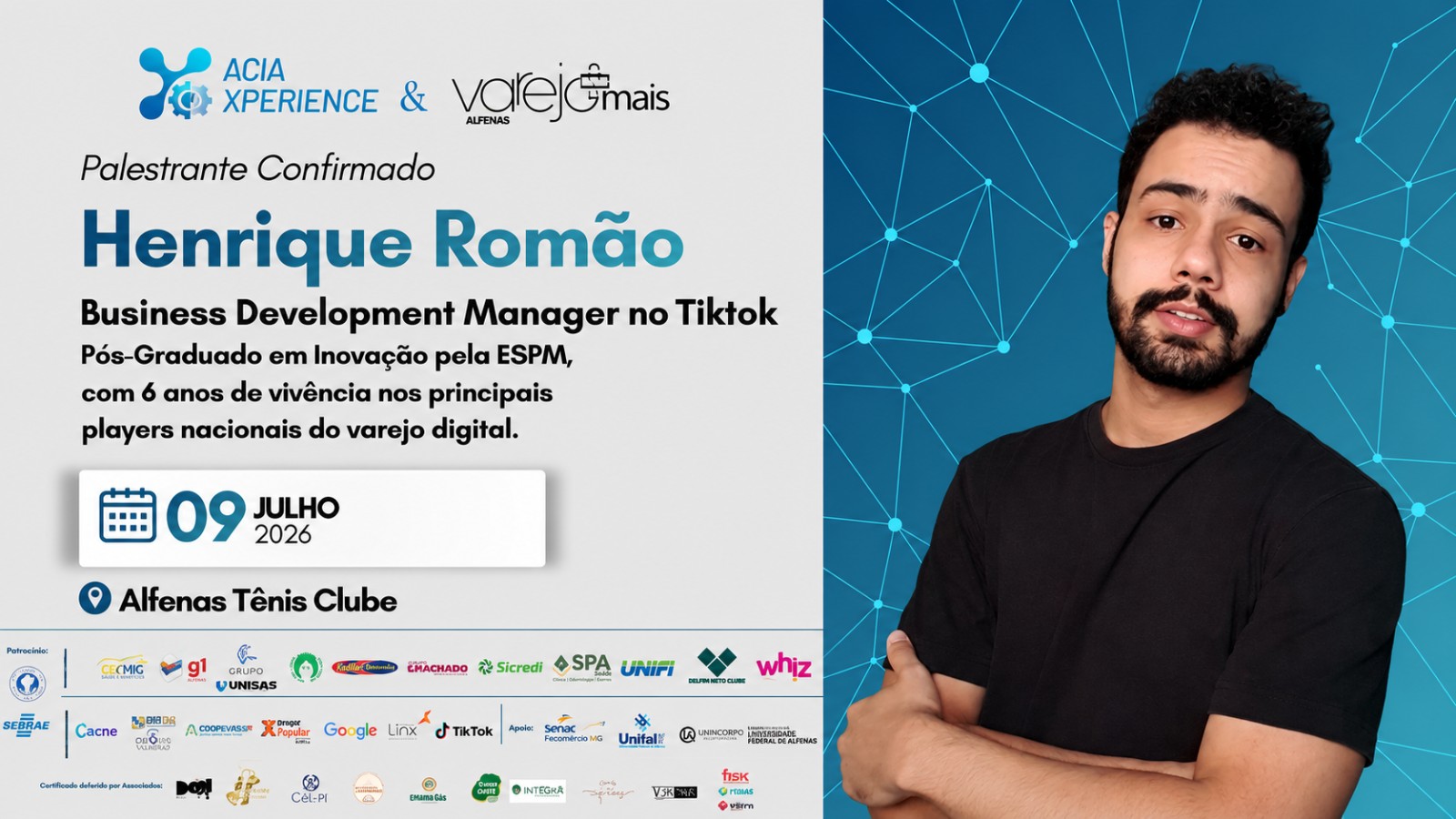TikTok no ACIA Experience & Varejo+ fala sobre como ampliar o alcance do seu negócio