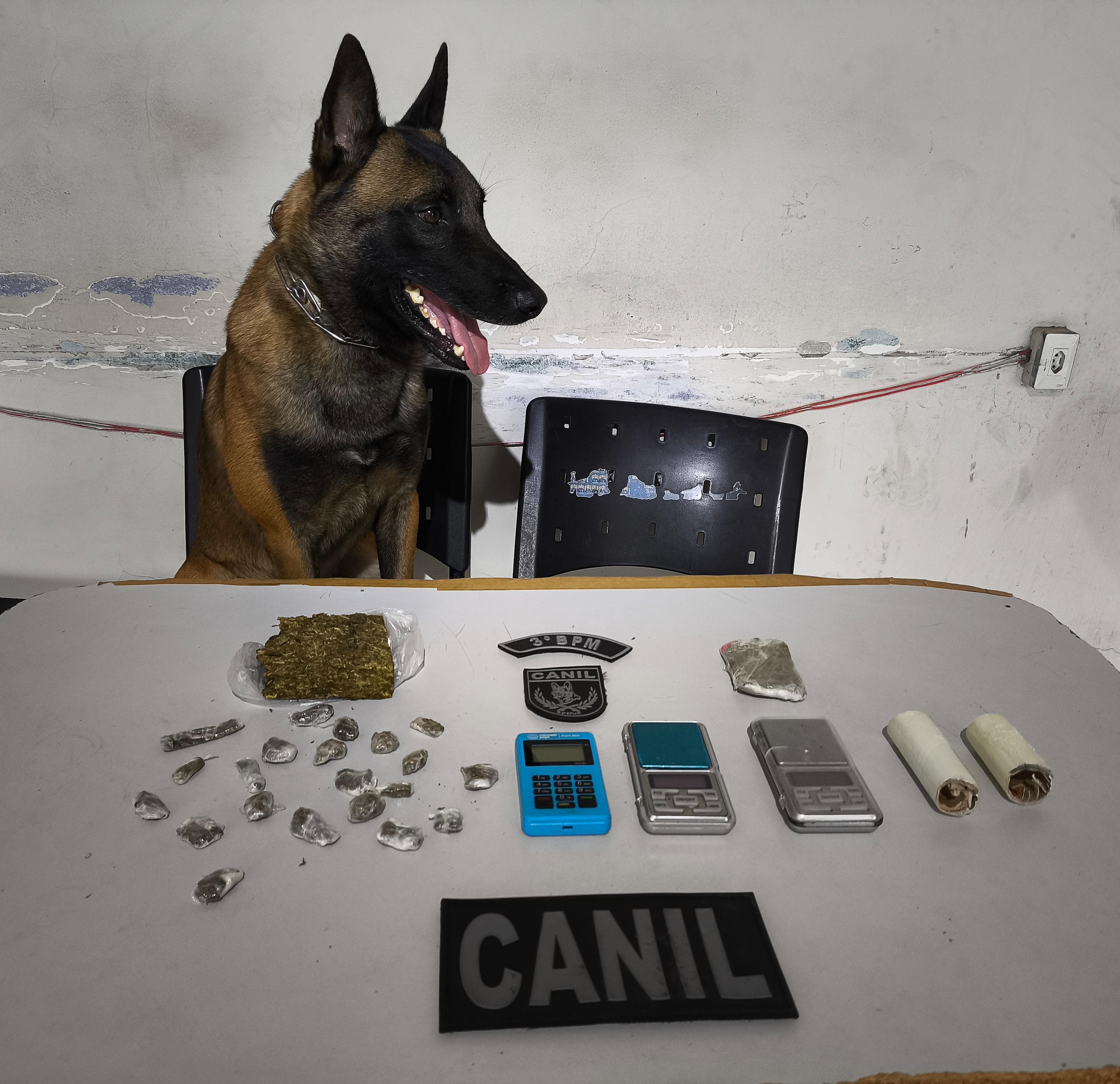 Operação da PM em Arapiraca prende dois suspeitos e apreende arma e maconha