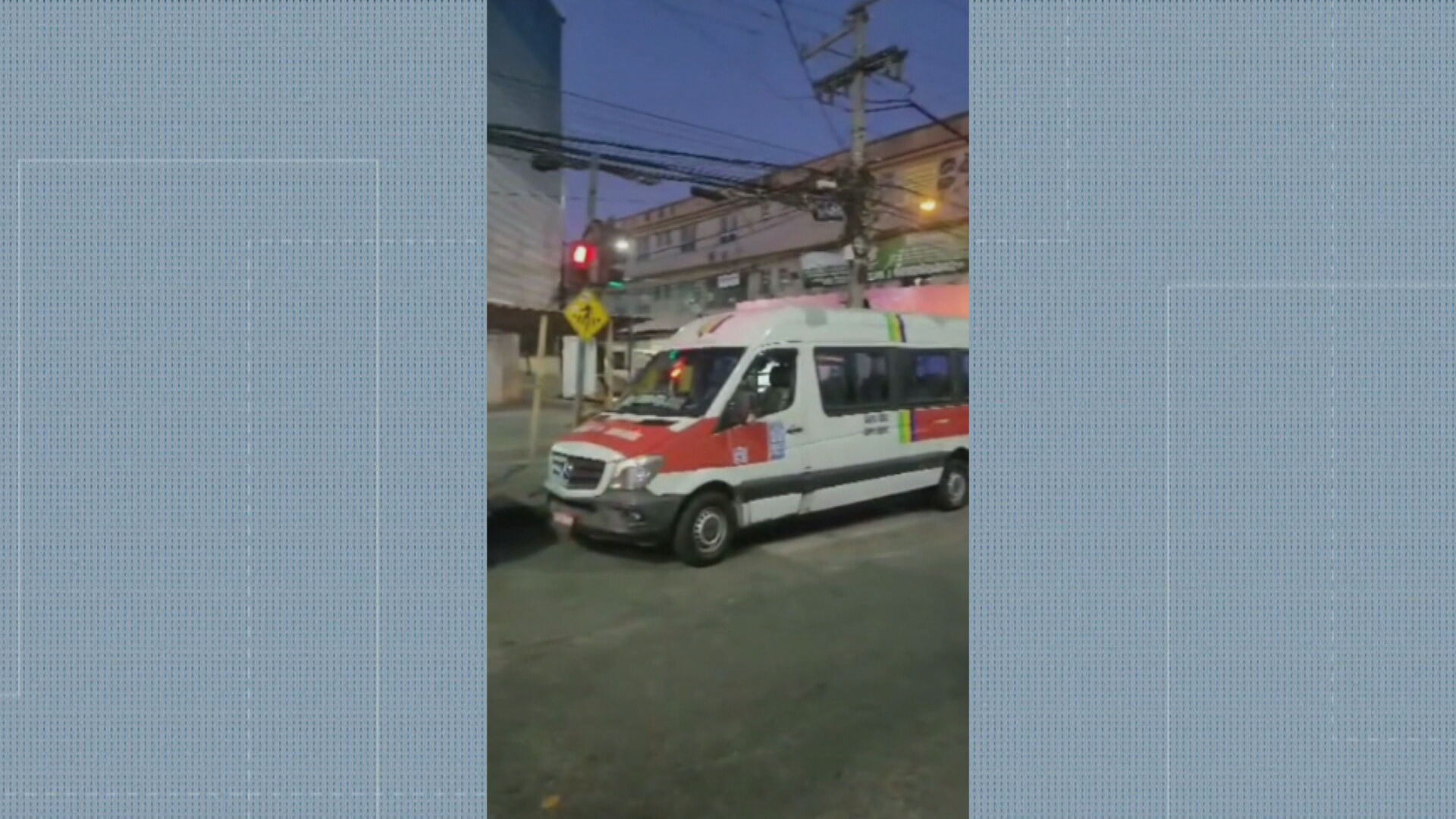 Motorista de van é baleado após discussão de trânsito na Zona Oeste