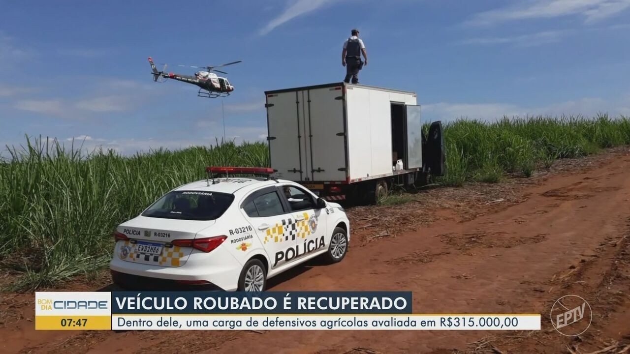 Polícia Rodoviária recupera em Itirapina veículo roubado com carga avaliada em R$ 315 mil