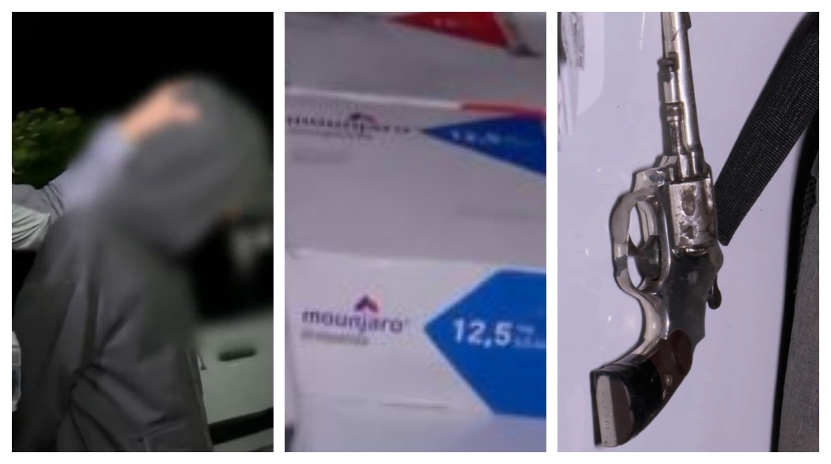 Quadrilha é detida por roubo de canetas emagrecedoras e manter clientes e funcionários reféns em farmácia na Zona Norte de SP