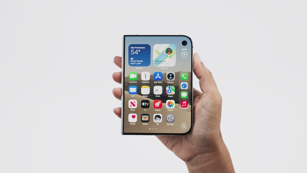 iPhone 18 Duo — Foto: Reprodução/Apple