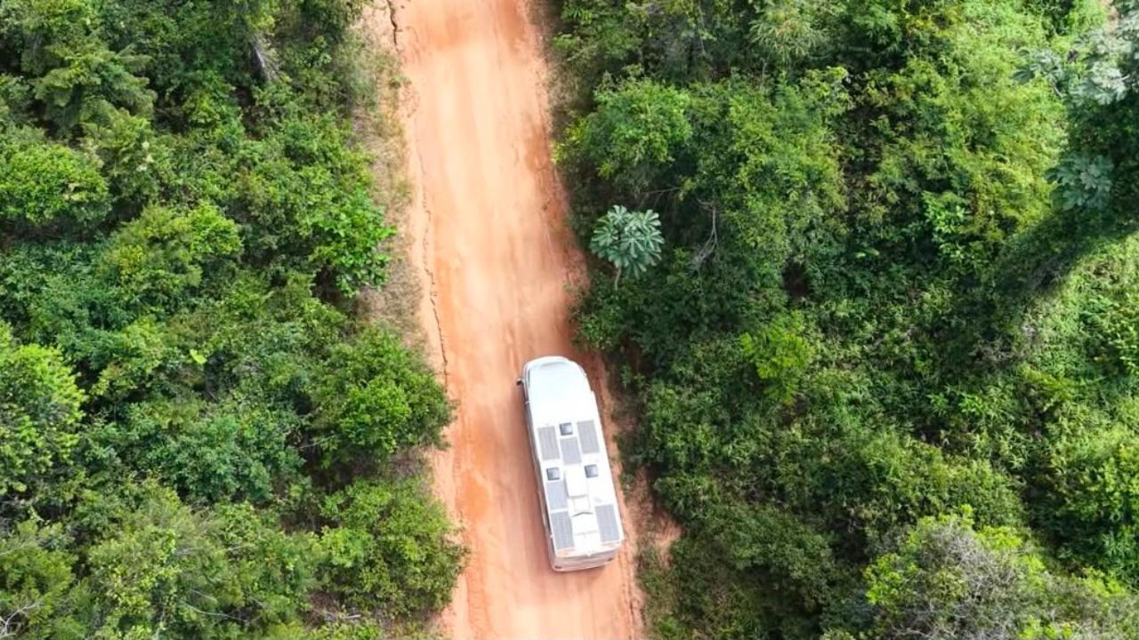 'Conhecemos o Brasil do Oiapoque ao Chuí', diz viajante após chegar ao Amapá