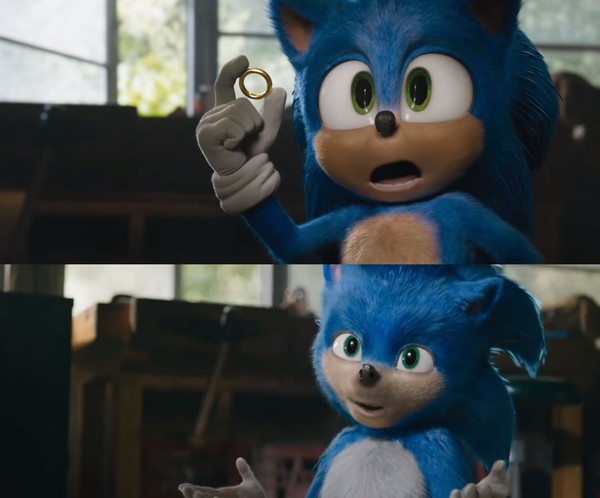 Sonic: O Filme  Cena deletada mostra Baby Sonic antes da mudança de visual  - NerdBunker