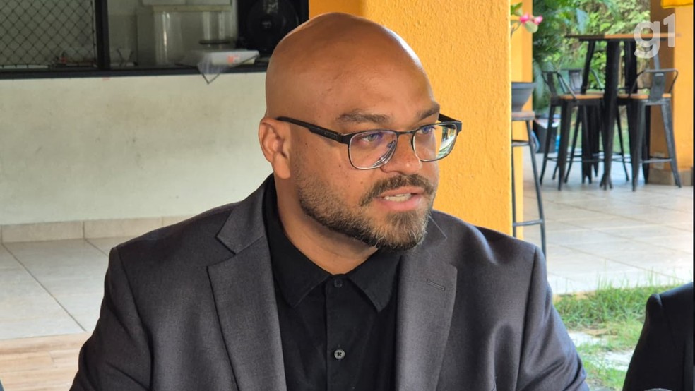 André Luís tem 41 anos. Ele é empresário, casado, e esta é a primeira vez que concorre ao cargo de governador do Maranhão. — Foto: Claudia Pontes/ g1