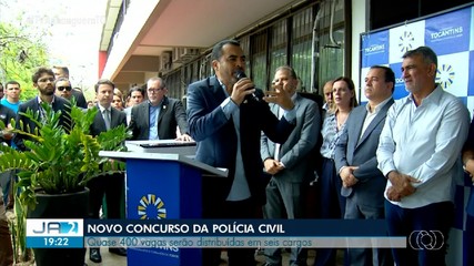 Governo anuncia novo concurso para Polícia Civil
