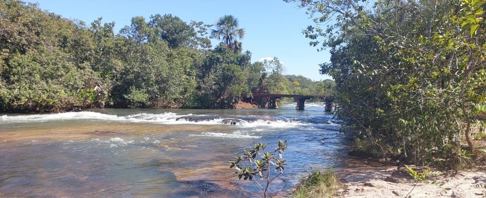 Quatorze praias da Baixada Cuiabana estão próprias para banho — Foto: Sema MT