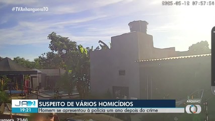 Suspeito de homicídios com quatro mandados de prisão se entrega à PC em Porto Nacional