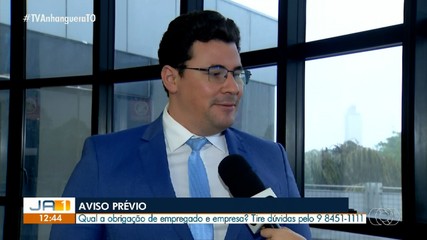 Advogado tira dúvidas sobre aviso prévio