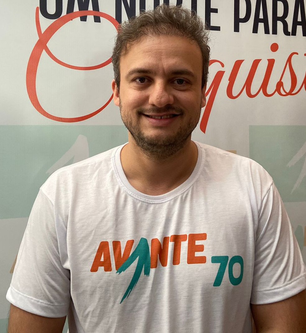 Marcos Adriano é o candidato do Avante à Prefeitura de Vitória da Conquista — Foto: Santiago Neto