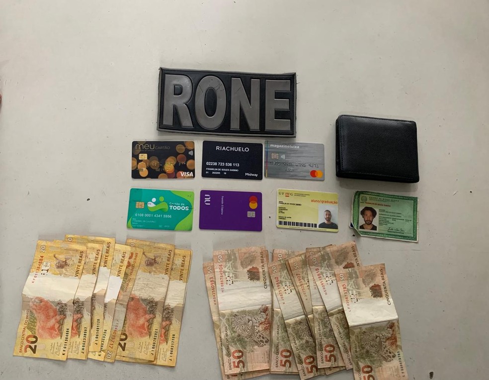 Estudante de medicina da Uespi é preso suspeito de extorsão na Zona Leste de Teresina — Foto: Divulgação/PMPI