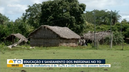 Indígenas do Tocantins sofrem com falta de saneamento básico e déficit na educação