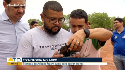 Técnicos da Adapec fazem curso para pilotar drones com objetivo de melhorar fiscalizações