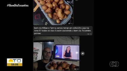 Veja a participação dos telespectadores do Bom dia Tocantins