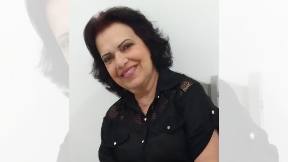 Aparecida conta que fez promessa para Marcelino pela cura de um problema nos ovários — Foto: Arquivo pessoal