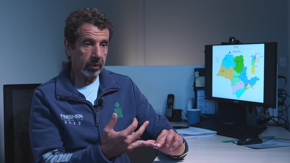 Francisco Monteiro, médico coordenador do Sistema de Transplantes de SP — Foto: Reprodução/TV TEM