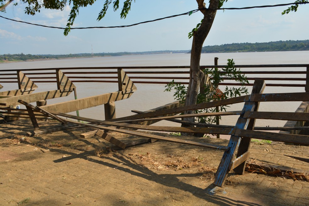 EFMM antes da revitalização, em 2019 — Foto: Jheniffer Núbia / G1