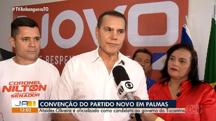 Partido Novo oficializa candidato ao Governo do Tocantins