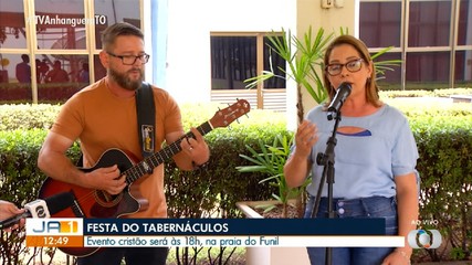 Festa dos Tabernáculos é realizada neste sábado (26) na praia do Funil