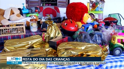 Voluntários arrecadam presentes para o Dia das Crianças; saiba mais