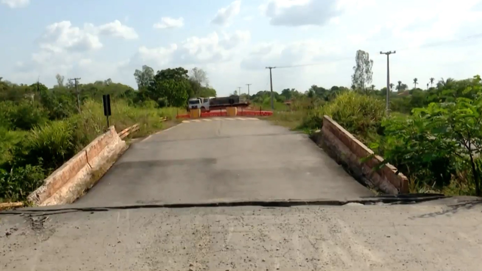 Interditada há seis meses, obras de recuperação de ponte ainda não foram iniciadas na BR-222 no MA 