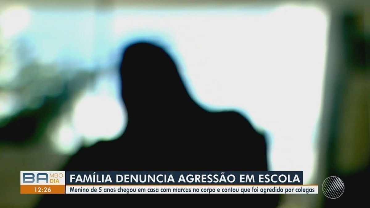 Família de criança de 5 anos denuncia escola em Salvador após criança relatar que foi agredida por colegas: 'foi espancado'