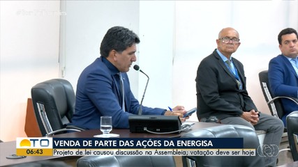 Deputados vão votar proposta de lei sobre venda da participação do Estado na Energisa